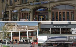 How Wetherspoon pubs in and around Bradford rank according to reviews
