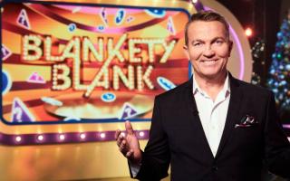 Bradley Walsh presents the BBC's hit game show Blankety Blank