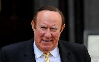 Andrew Neil will return to broadcasting with Channel 4 after stepping down from GB News last year. (PA)