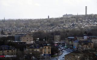 A view over Shipley with the mills of Manningham in the background. Picture: Newsquest