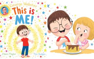 This is Me- a debut book by George Webster and Claire Taylor, illustrated by Tim Budgen. Image: BBC