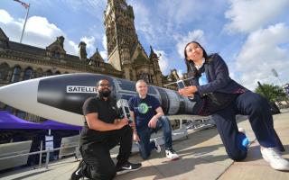 Discover 'limitless possibilities of space' with huge rocket in Bradford city centre