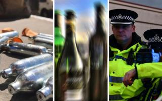Police warning amid 'emerging issue' of laughing gas behind the wheel