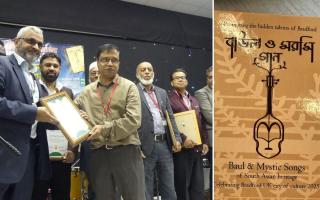 A book has been launched containing the lyrics and sheet music of Baul music by Bradford writers