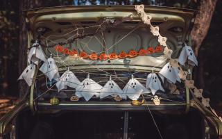 Certain Halloween decorations if not installed in/on your car correctly could land you a fine, points on your licence or a driving ban.