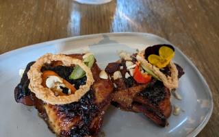 Best selling sticky chicken at Forty Six