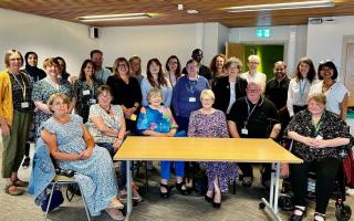 Members of the University of Bradford's Centre for Applied Dementia Studies with representatives from the Alzheimer Disease International review panel