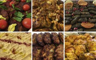 Asil Hamada's dishes made from Palestinian recipes