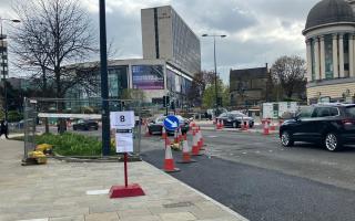 One Bradford bus user has spoken out about how this temporary bus stop on Prince's Way was not in use recently