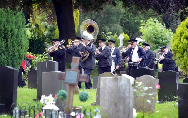 Bradford Telegraph and Argus: A New Orleans jazz band accompanied the funeral of Bradford jazz legend Malcolm Webb at Morton Cemetery