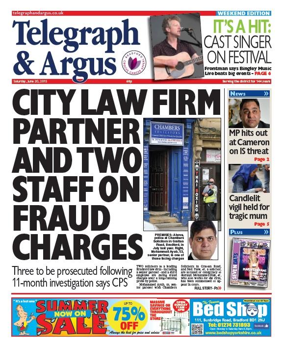 Bradford Telegraph and Argus: 
