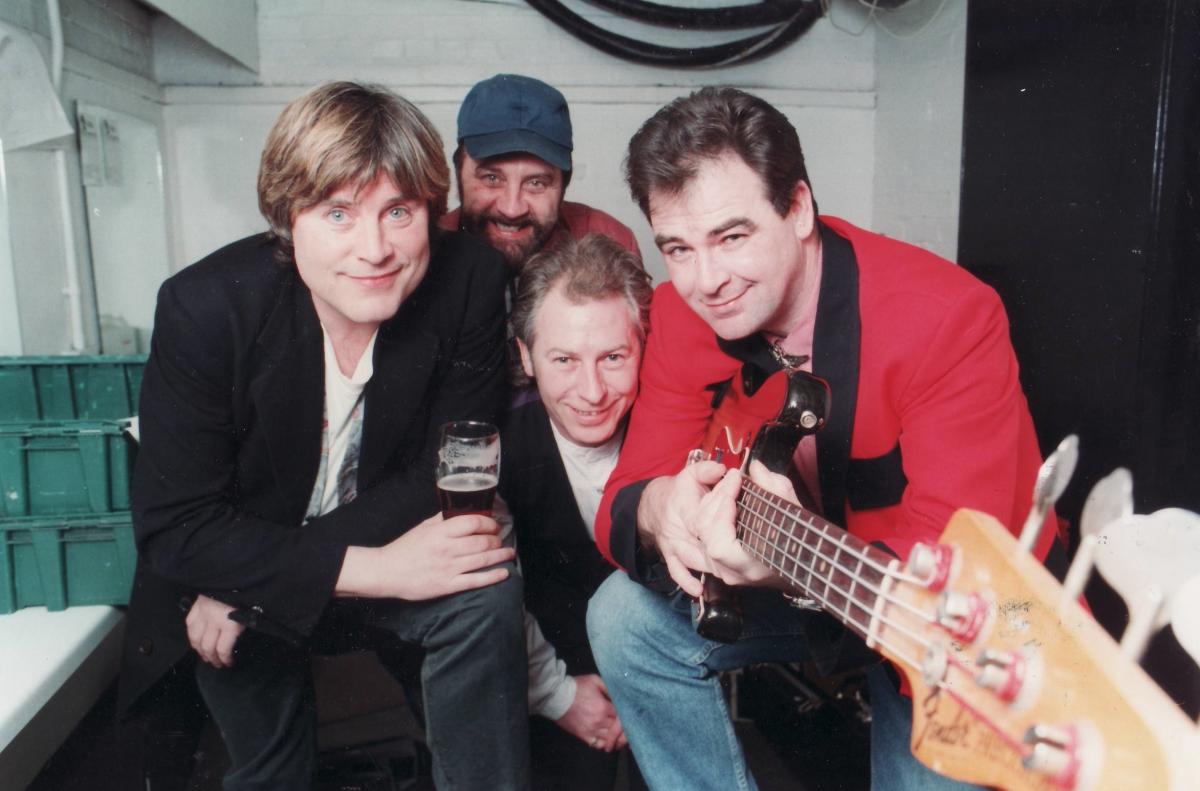 The Woolpackers band in 1996