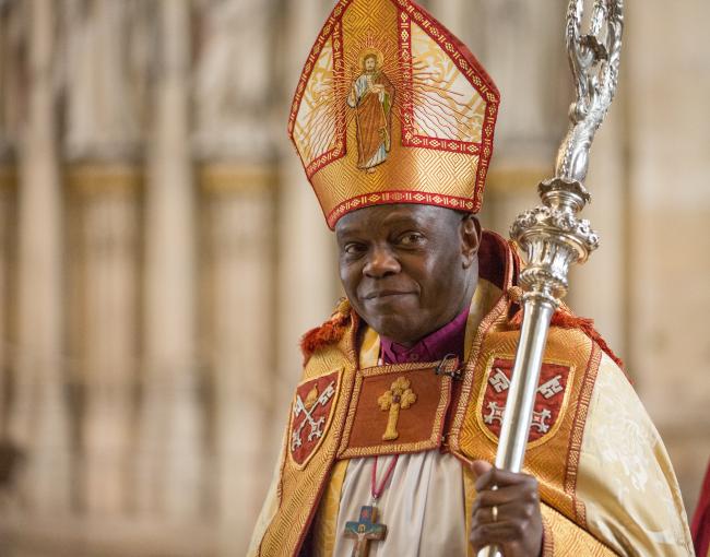 Dr John Sentamu will preacha centenary sermon at Bradford Cathedral