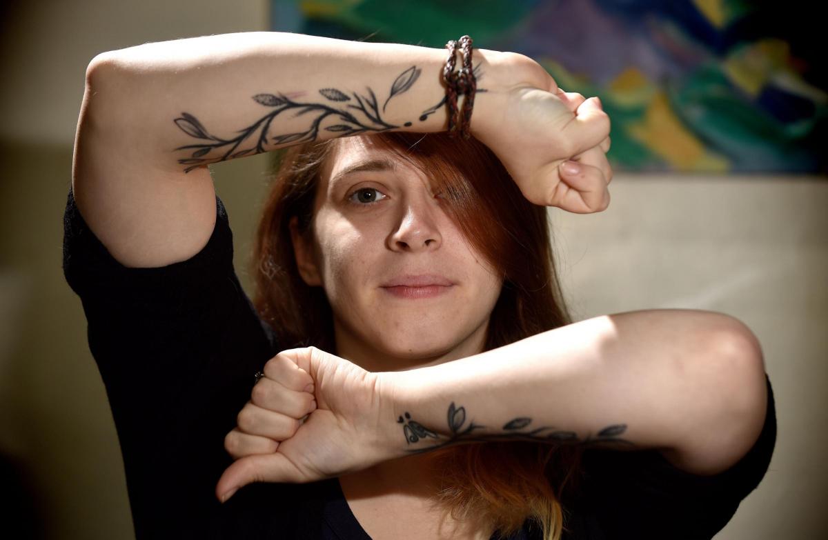 Young woman sets up fund to help people cover self harm scars with tattoos  | Bradford Telegraph and Argus
