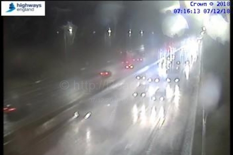 Lane reopened on M62 exit at Brighouse