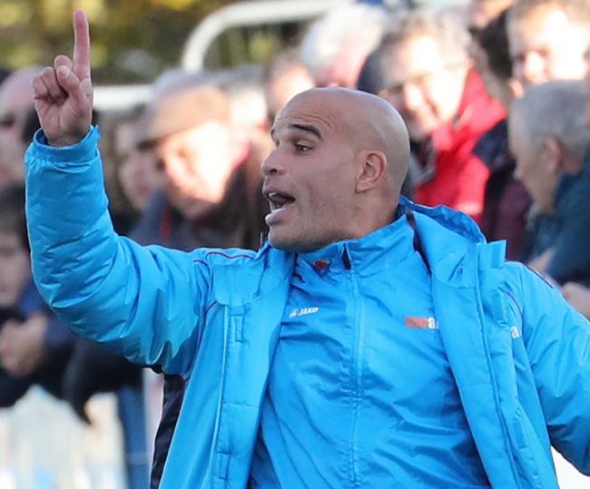 Guiseley joint-manager Marcus Bignot said he was disappointed his side crashed out of the FA Trophy. Picture: Alex Daniel Photography 