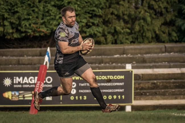 Joe Graham scored Otley's only try in a close game at Hull. Picture: John Ashton