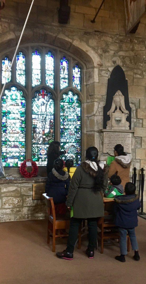Bradford Cathedral half-term visitors