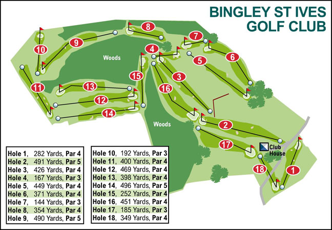 Bradford Telegraph and Argus: Bingley St Ives Golf Club