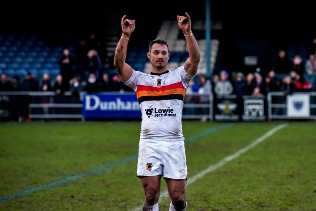 Former Bulls scrum-half Dane Chisholm is set to miss a huge chunk of next season for Featherstone after being accused of using discriminatory language against an Oldham staff member in August. Pic: Tom Pearson.