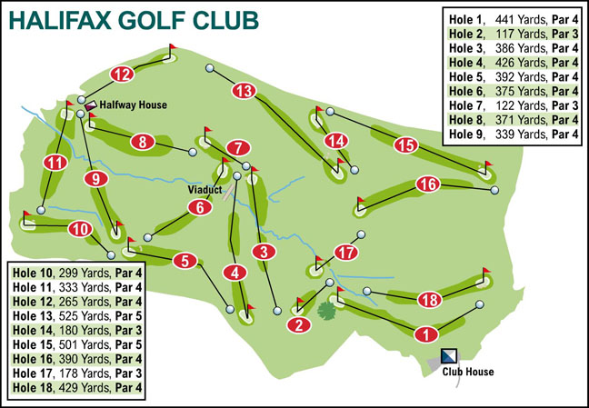 Bradford Telegraph and Argus: Halifax Golf Club