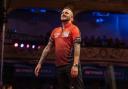 Joe Cullen was agonisingly close to making the quarter-finals in Germany. (Image: Taylor Lanning/PDC.)
